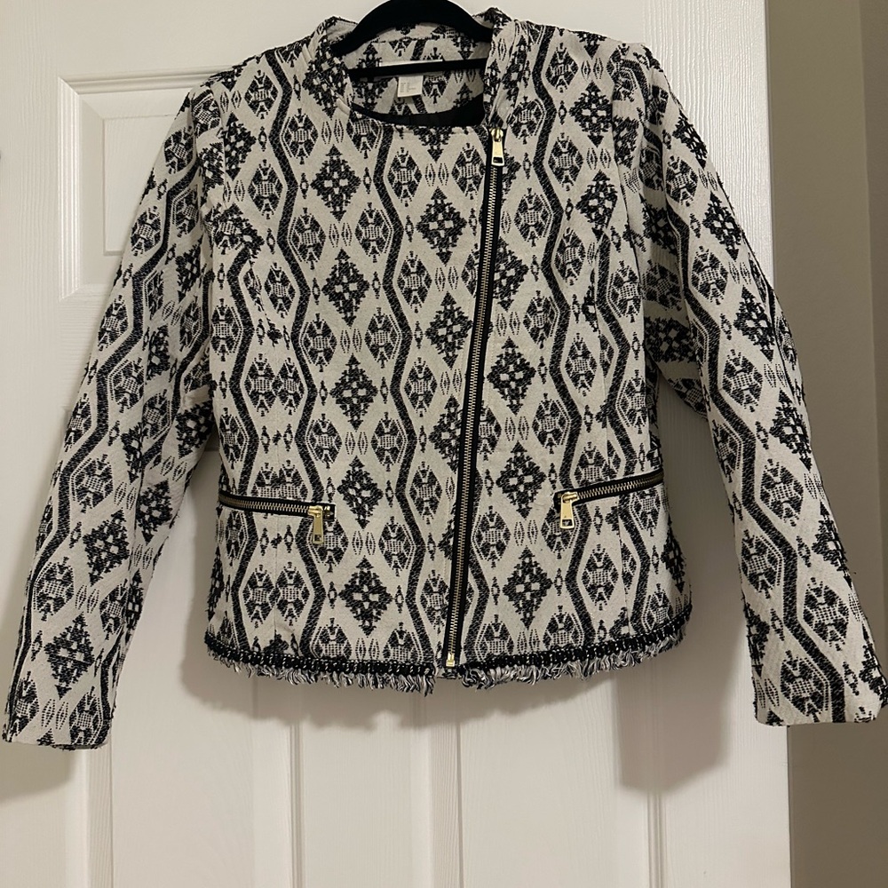 H&M organza jacket size 12 ( euro 42)
